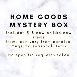 Home Goods Mystery Box